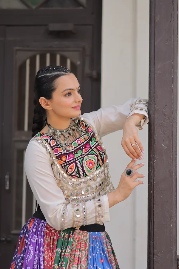 Beautiful_Cotton_Printed_Lehenga_featuring_attractive_Gota-Patti_and_real_mirror_lace_work,_paired_with_a_fully_stitched_blouse_�_perfect_for_a_vibrant_and_festive_Navratri_look._???