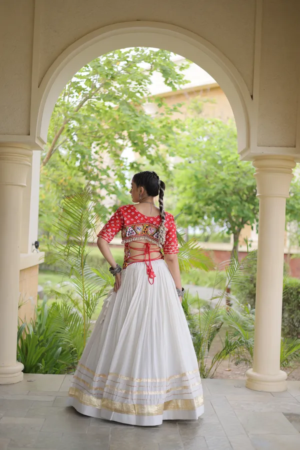 Celebrate_Navratri_festive_vibes_with_this_traditional_&_stylish_Lehenga_with_Blouse,_perfect_for_dance,_devotion_&_togetherness._Available_in_vibrant_colors_with_a_stitched_half_sleeves_blouse_�_ready_to_wear.