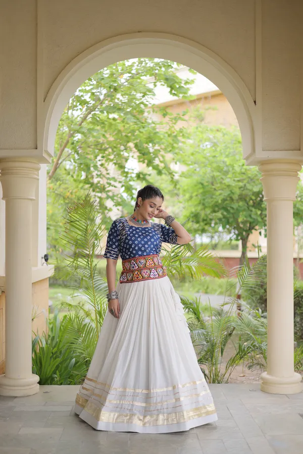 Celebrate_Navratri_festive_vibes_with_this_traditional_&_stylish_Lehenga_with_Blouse,_perfect_for_dance,_devotion_&_togetherness._Available_in_vibrant_colors_with_a_stitched_half_sleeves_blouse_�_ready_to_wear.