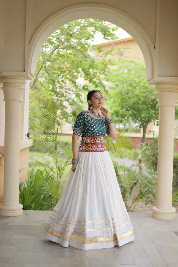 Celebrate_Navratri_festive_vibes_with_this_traditional_&_stylish_Lehenga_with_Blouse,_perfect_for_dance,_devotion_&_togetherness._Available_in_vibrant_colors_with_a_stitched_half_sleeves_blouse_�_ready_to_wear.