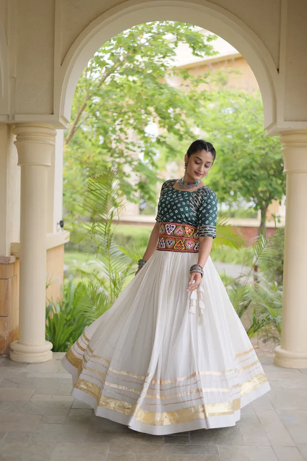 Celebrate_Navratri_festive_vibes_with_this_traditional_&_stylish_Lehenga_with_Blouse,_perfect_for_dance,_devotion_&_togetherness._Available_in_vibrant_colors_with_a_stitched_half_sleeves_blouse_�_ready_to_wear.