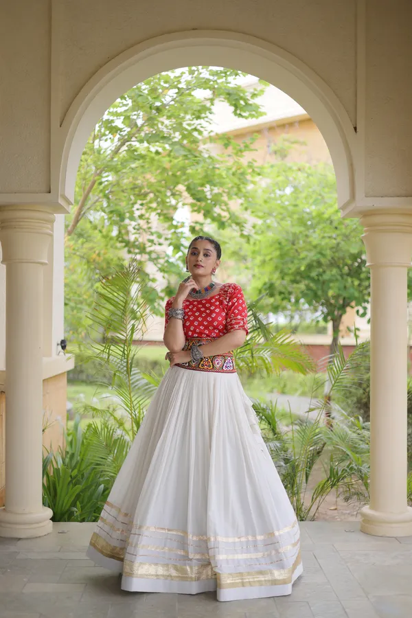 Celebrate_Navratri_festive_vibes_with_this_traditional_&_stylish_Lehenga_with_Blouse,_perfect_for_dance,_devotion_&_togetherness._Available_in_vibrant_colors_with_a_stitched_half_sleeves_blouse_�_ready_to_wear.