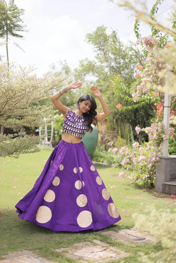 Celebrate_Navratri_festive_vibes_with_this_traditional_&_stylish_Lehenga_with_Top,_perfect_for_dance,_devotion_&_togetherness._Available_in_vibrant_colors_with_a_stitched_blouse_�_ready_to_wear.