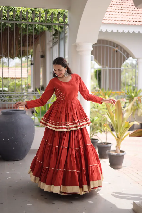 Celebrate_Navratri_festive_vibes_with_this_traditional_&_stylish_Lehenga_with_Top,_perfect_for_dance,_devotion_&_togetherness._Available_in_vibrant_colors_with_stitched,_full_sleeves_blouse_�_ready_to_wear