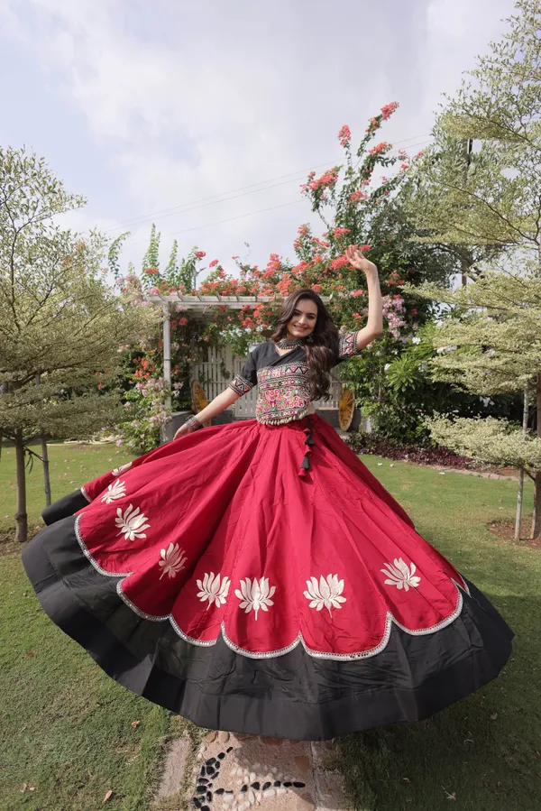 Celebrate_Navratri_vibes_with_this_traditional_&_festive_Lehenga_with_Top,_perfect_for_dancing,_devotion_&_togetherness._Available_in_multiple_colors_and_stitched_sizes_�_ready_to_wear.