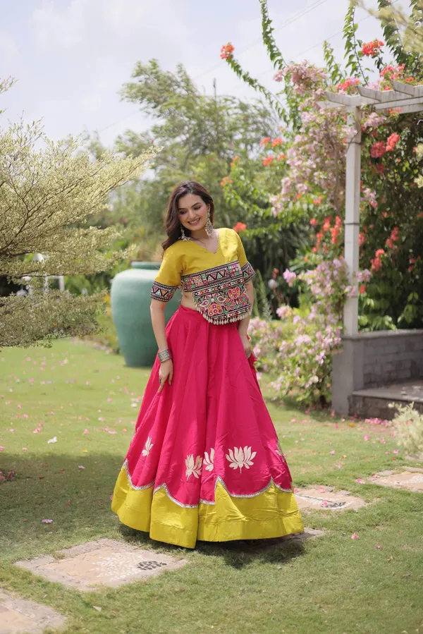 Celebrate_Navratri_vibes_with_this_traditional_&_festive_Lehenga_with_Top,_perfect_for_dancing,_devotion_&_togetherness._Available_in_multiple_colors_and_stitched_sizes_�_ready_to_wear.
