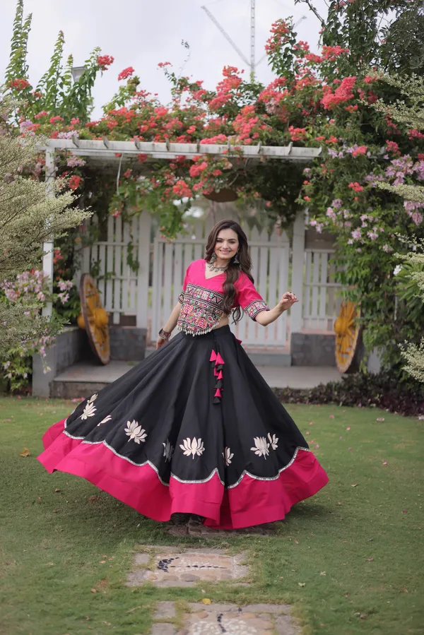 Celebrate_Navratri_vibes_with_this_traditional_&_festive_Lehenga_with_Top,_perfect_for_dancing,_devotion_&_togetherness._Available_in_multiple_colors_and_stitched_sizes_�_ready_to_wear.