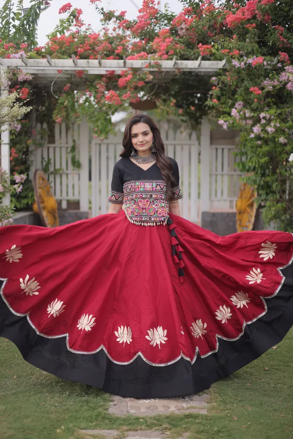 Celebrate_Navratri_vibes_with_this_traditional_&_festive_Lehenga_with_Top,_perfect_for_dancing,_devotion_&_togetherness._Available_in_multiple_colors_and_stitched_sizes_�_ready_to_wear.