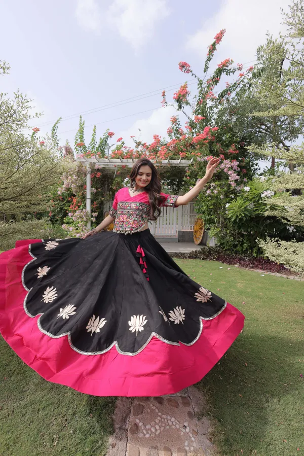 Celebrate_Navratri_vibes_with_this_traditional_&_festive_Lehenga_with_Top,_perfect_for_dancing,_devotion_&_togetherness._Available_in_multiple_colors_and_stitched_sizes_�_ready_to_wear.
