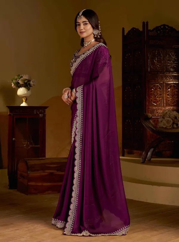 Wine_Rangoli_Silk_Saree_with_Heavy_Embroidery_Work_and_heavy_work_Blouse_for_Wedding_&_Party_Wear
