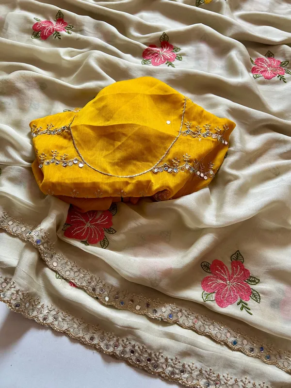 Designer_Beige_Rangoli_Silk_Fabric_with_Embroidery_&_Mirror_Work_|_Party_Wear_Fabric