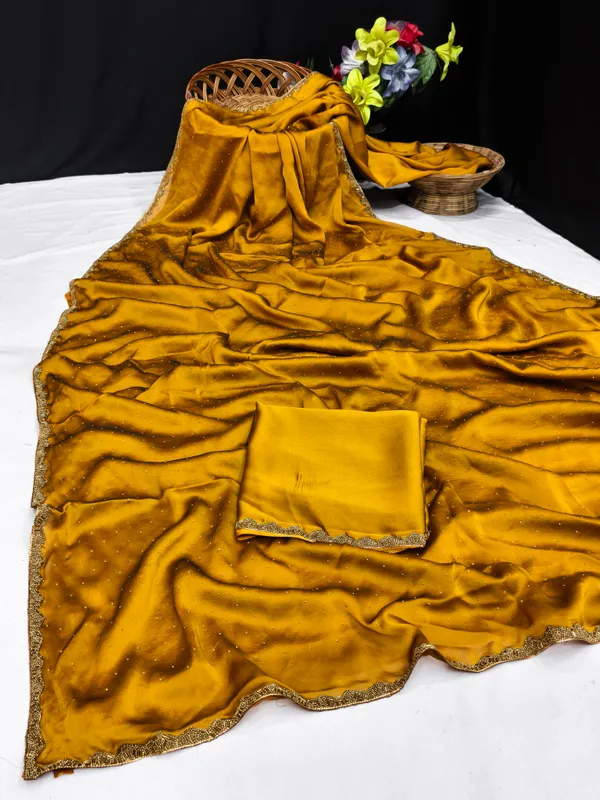 Premium_Mustard_Yellow_Rangoli_Silk_Saree_with_Pearl_Lace_&_Designer_Lace_Border