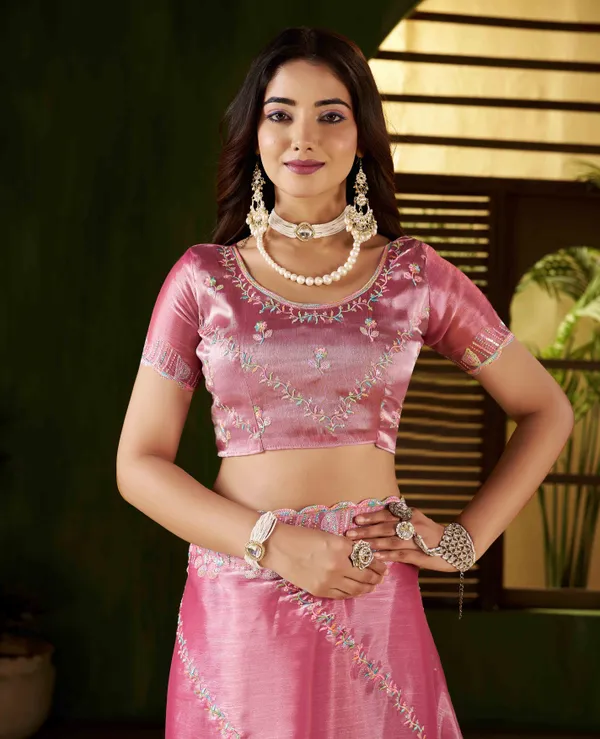 Pink_Jimmy_Choo_Fabric_Saree_with_Multi_Thread_Embroidered_Work_for_Women
