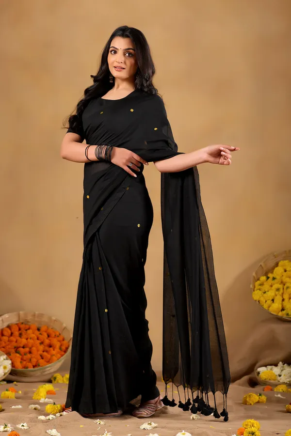 Black__Handloom_Gini_Cotton_Saree