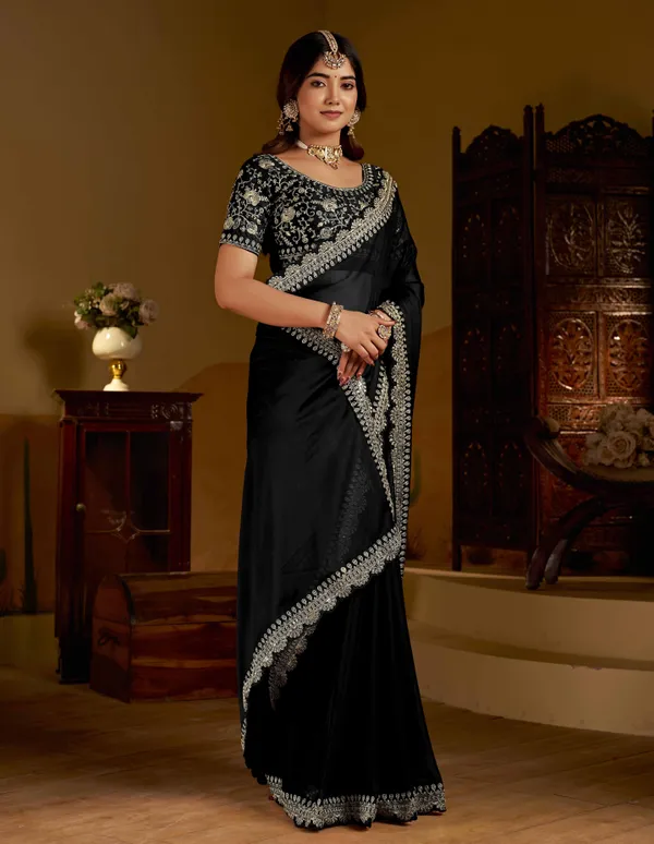 Black_Rangoli_Silk_Saree_with_Heavy_Embroidery_Work_and_heavy_work_Blouse_for_Wedding_&_Party_Wear