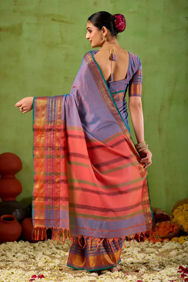 Lavnder_Narayanpet_Mercerized_Cotton_Saree