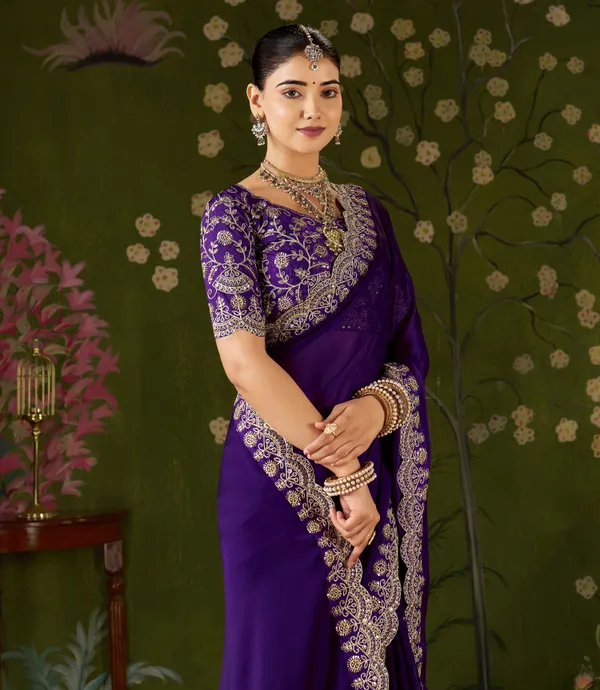 Violet_Rangoli_Silk_Saree_with_Embroidered_Designer_Blouse_Piece