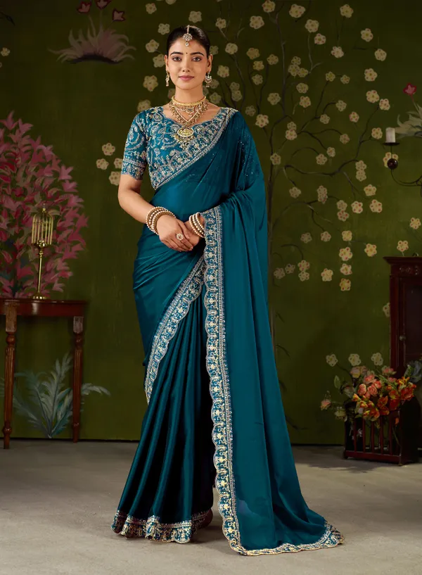 Rama_Green_Rangoli_Silk_Embroidered_Cutwork_Lace_Saree_for_Women_with_Designer_Blouse_Piece