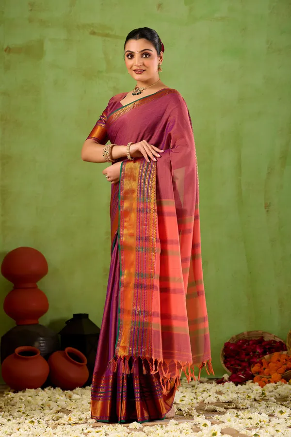 Pink_Narayanpet_Mercerized_Cotton_Saree