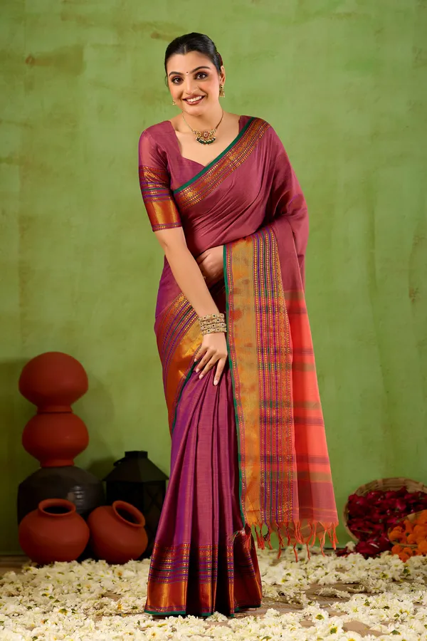 Pink_Narayanpet_Mercerized_Cotton_Saree