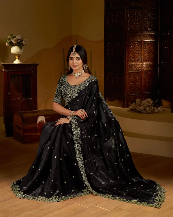Black_Color_Satin_Silk_Saree_with_Heavy_Embroidered_Work