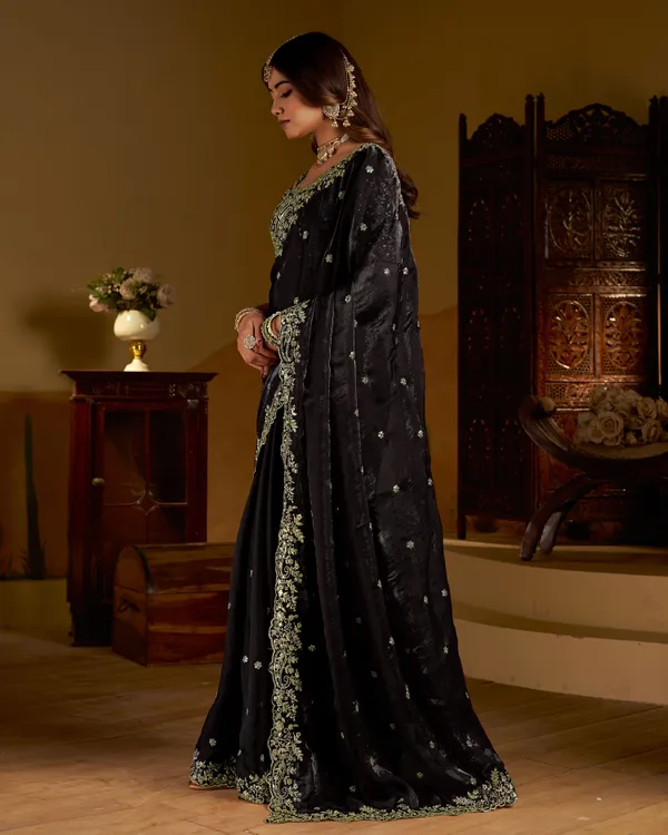 Black_Color_Satin_Silk_Saree_with_Heavy_Embroidered_Work