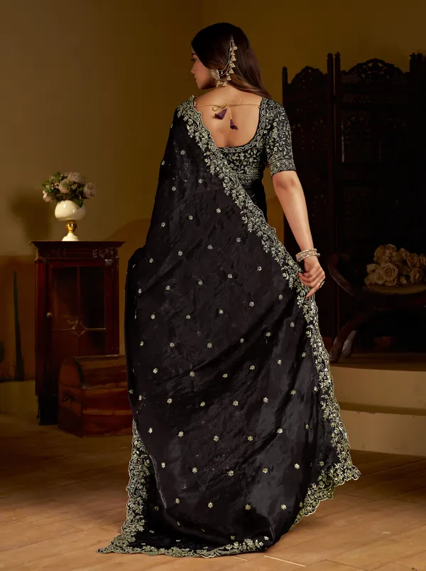 Black_Color_Satin_Silk_Saree_with_Heavy_Embroidered_Work
