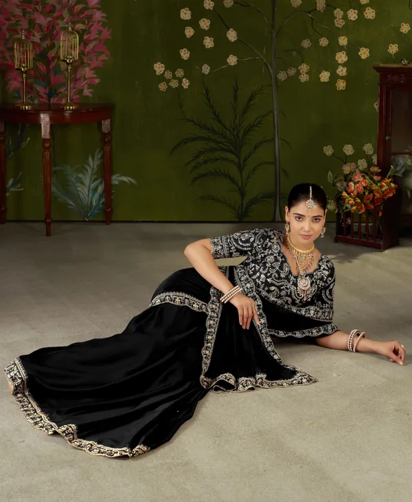 Black_Rangoli_Silk_Embroidered_Cutwork_Lace_Saree_for_Women_with_Designer_Blouse_Piece