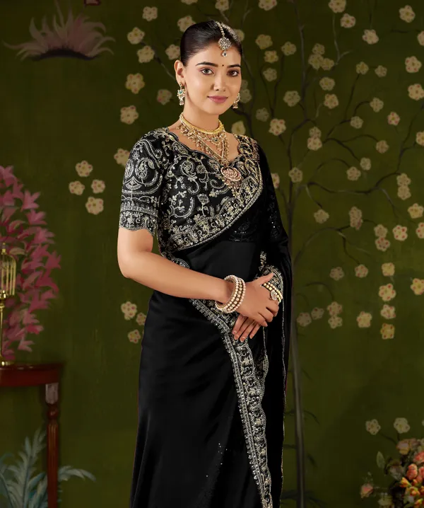 Black_Rangoli_Silk_Embroidered_Cutwork_Lace_Saree_for_Women_with_Designer_Blouse_Piece