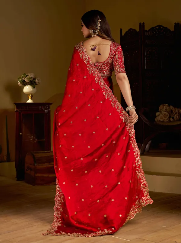 Red_Colour_Satin_Silk_Saree_with_Heavy_Embroidery_Work_Blouse_Designer_Wedding_&_Party_Wear_Ethnic_Saree_for_Women