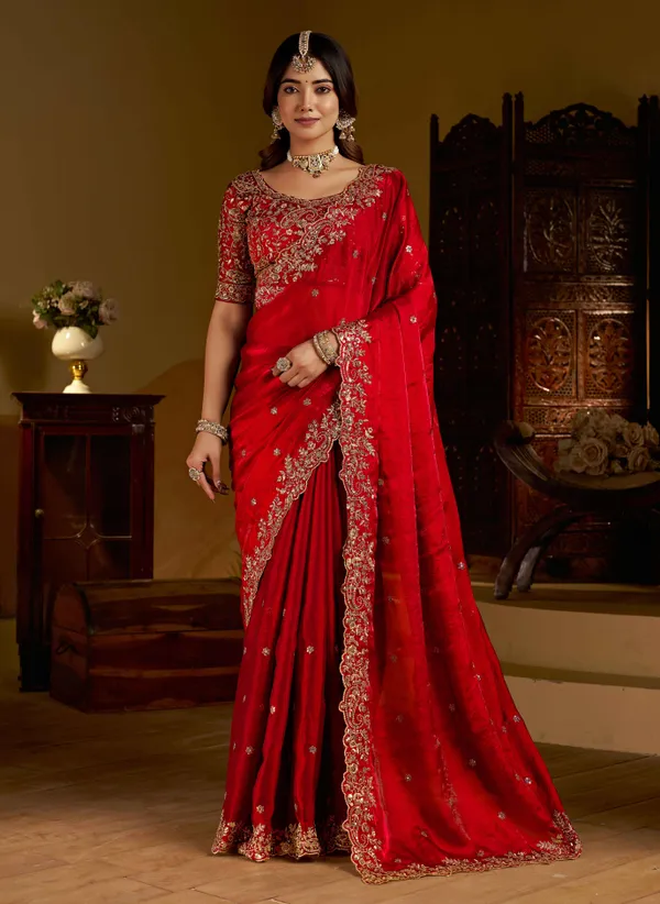 Red_Colour_Satin_Silk_Saree_with_Heavy_Embroidery_Work_Blouse_Designer_Wedding_&_Party_Wear_Ethnic_Saree_for_Women