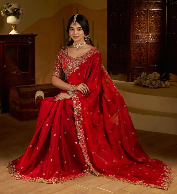 Red_Colour_Satin_Silk_Saree_with_Heavy_Embroidery_Work_Blouse_Designer_Wedding_&_Party_Wear_Ethnic_Saree_for_Women
