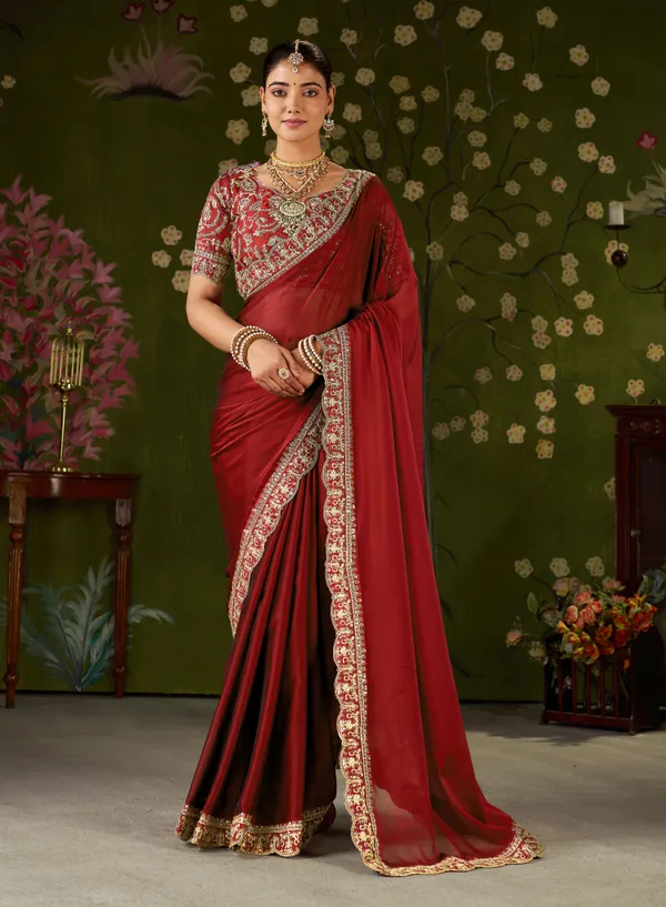 Red_Rangoli_Silk_Embroidered_Cutwork_Lace_Saree_for_Women_with_Designer_Blouse_Piece