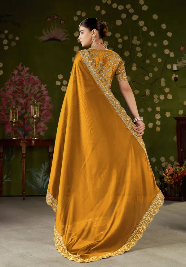 Mustard_Black_Rangoli_Silk_Saree_with_Embroidered_Designer_Blouse_Piece