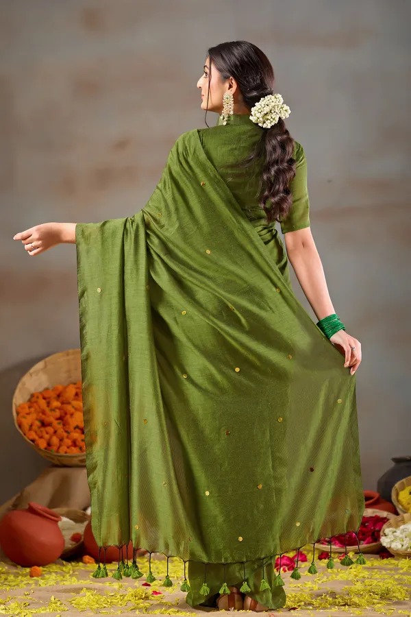 Green_Handloom_Gini_Cotton_Saree