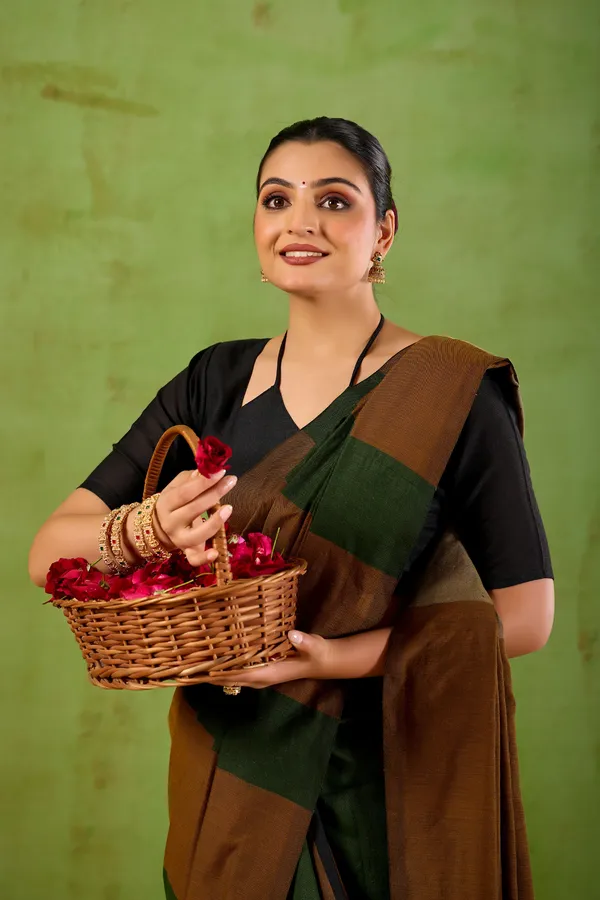 Green_Handloom_Khadi_Cotton_Saree