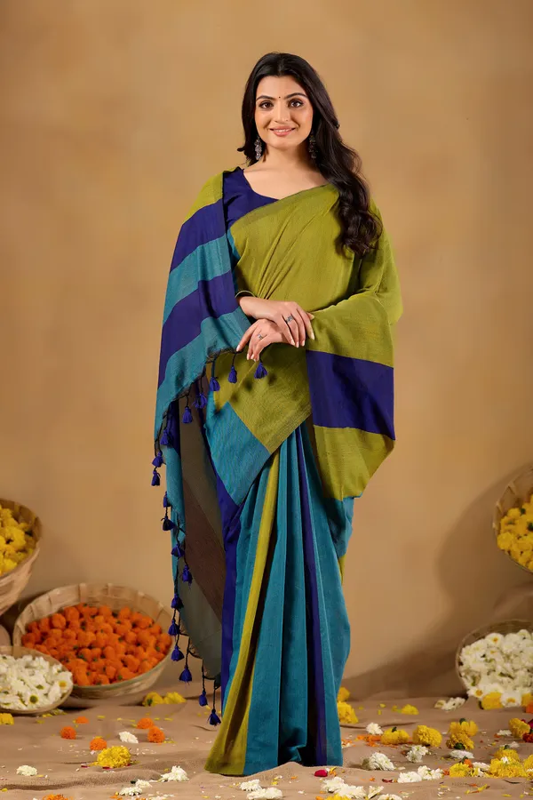Navy_Handloom_Khadi_Cotton_Saree