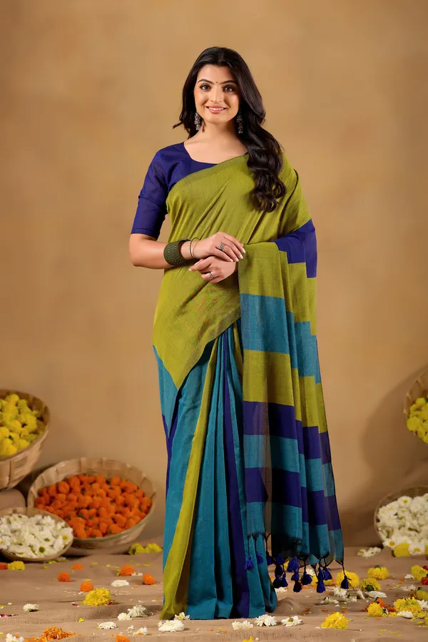 Navy_Handloom_Khadi_Cotton_Saree