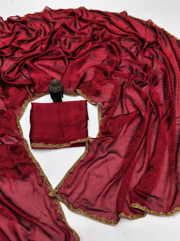 Premium_Maroon_Rangoli_Silk_Saree_with_Golden_Pearl_Work_&_Fancy_Embroidered_Lace_Border