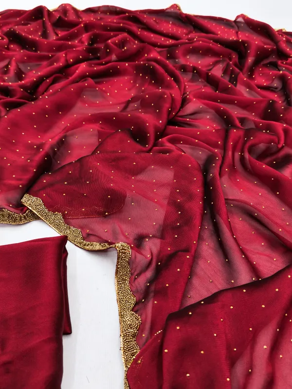 Premium_Maroon_Rangoli_Silk_Saree_with_Golden_Pearl_Work_&_Fancy_Embroidered_Lace_Border