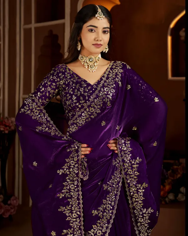 Violet_Colour_Satin_Silk_Saree_with_Heavy_Embroidery_Work_Blouse_Designer_Wedding_&_Party_Wear_Ethnic_Saree_for_Women