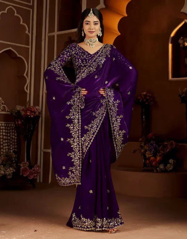 Violet_Colour_Satin_Silk_Saree_with_Heavy_Embroidery_Work_Blouse_Designer_Wedding_&_Party_Wear_Ethnic_Saree_for_Women