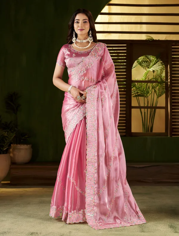 Pink_Jimmy_Choo_Fabric_Saree_with_Multi_Thread_Embroidered_Work_for_Women
