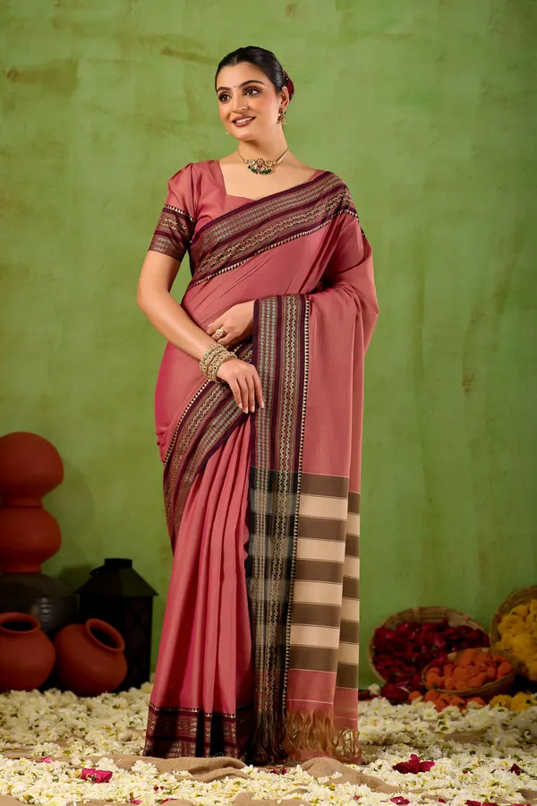 Pink_Narayanpet_Mercerized_Cotton_Saree