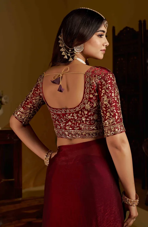 Maroon_Colour_Satin_Silk_Saree_with_Heavy_Embroidery_Work_Blouse_Designer_Wedding_&_Party_Wear_Ethnic_Saree_for_Women