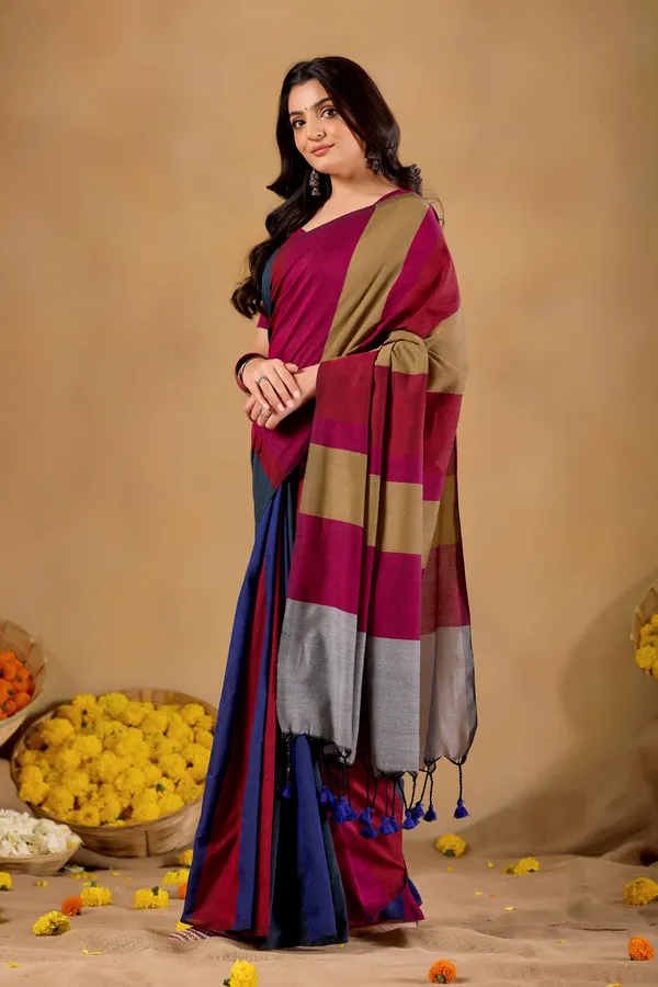 Grey_Handloom_Khadi_Cotton_Saree