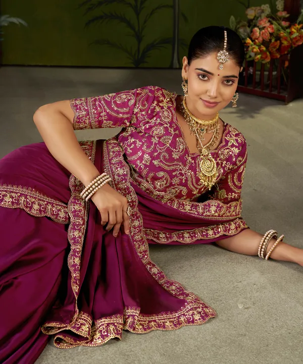 Rani_Pink_Rangoli_Silk_Embroidered_Cutwork_Lace_Saree_for_Women_with_Designer_Blouse_Piece