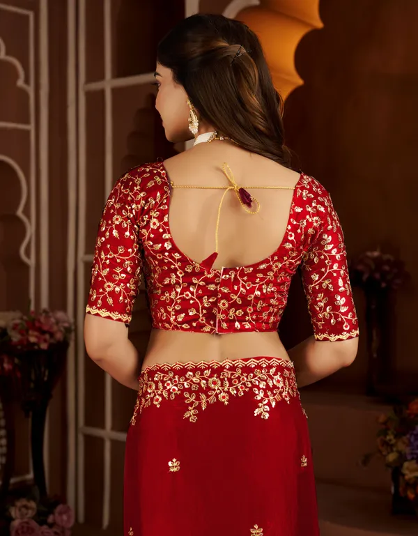 Red_Colour_Satin_Silk_Saree_with_Heavy_Embroidery_Work_Blouse_Designer_Wedding_&_Party_Wear_Ethnic_Saree_for_Women