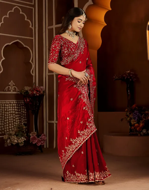 Red_Colour_Satin_Silk_Saree_with_Heavy_Embroidery_Work_Blouse_Designer_Wedding_&_Party_Wear_Ethnic_Saree_for_Women