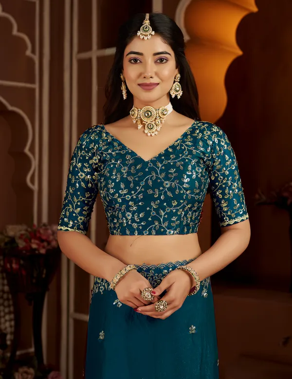 Rama_Colour_Satin_Silk_Saree_with_Heavy_Embroidery_Work_Blouse_Designer_Wedding_&_Party_Wear_Ethnic_Saree_for_Women